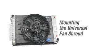 DeWitts Universal Fan Shroud - Mounting