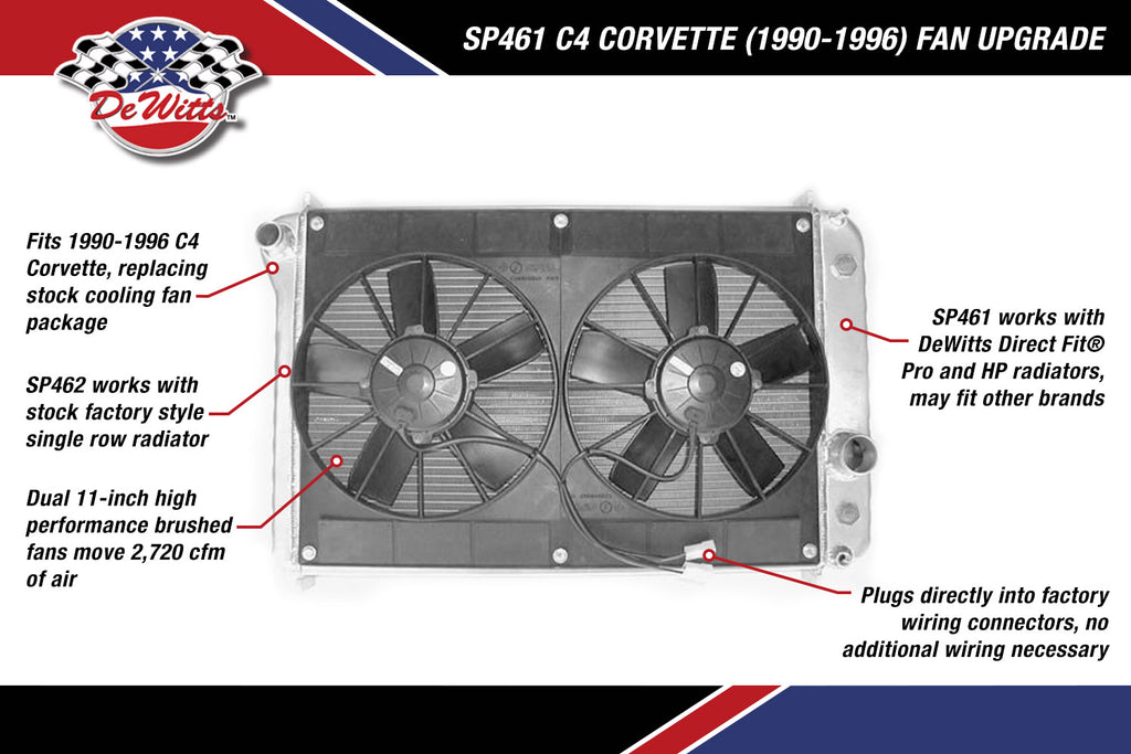 C4 Corvette (1990-1996) Fan Upgrade