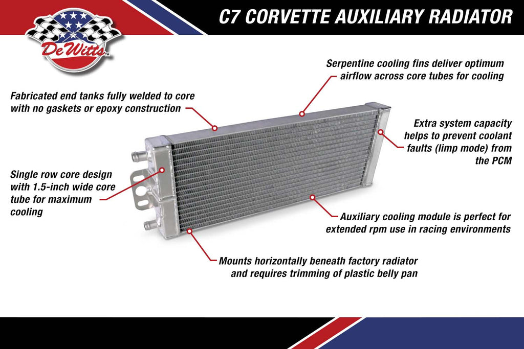 C7 Corvette Auxiliary Radiator