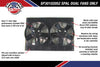 SP30102052 SPAL Dual Fans Only