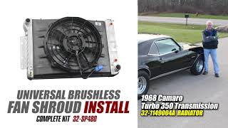 DeWitts Universal Fan Shroud - Full Install