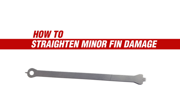 TECH TIP: How To Straighten Minor Fin Damage