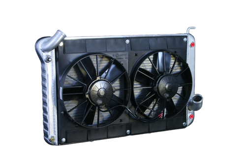 1963-1965 C2 Corvette Radiator - Modified