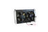 C6 Corvette Radiator with Dual 11" Brushed Fan Kit