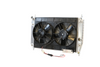 C6 Corvette Radiator with Dual 11" Brushed Fan Kit