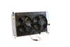 C6 Corvette Radiator with Dual 11" Brushed Fan Kit