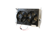 C6 Corvette Radiator with Dual 11" Brushed Fan Kit