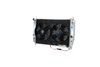 C6 Corvette Radiator with Dual 11" Brushed Fan Kit