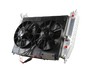C6 Corvette Radiator with Dual 11" Brushed Fan Kit