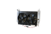 C6 Corvette Radiator with Dual 11" Brushed Fan Kit