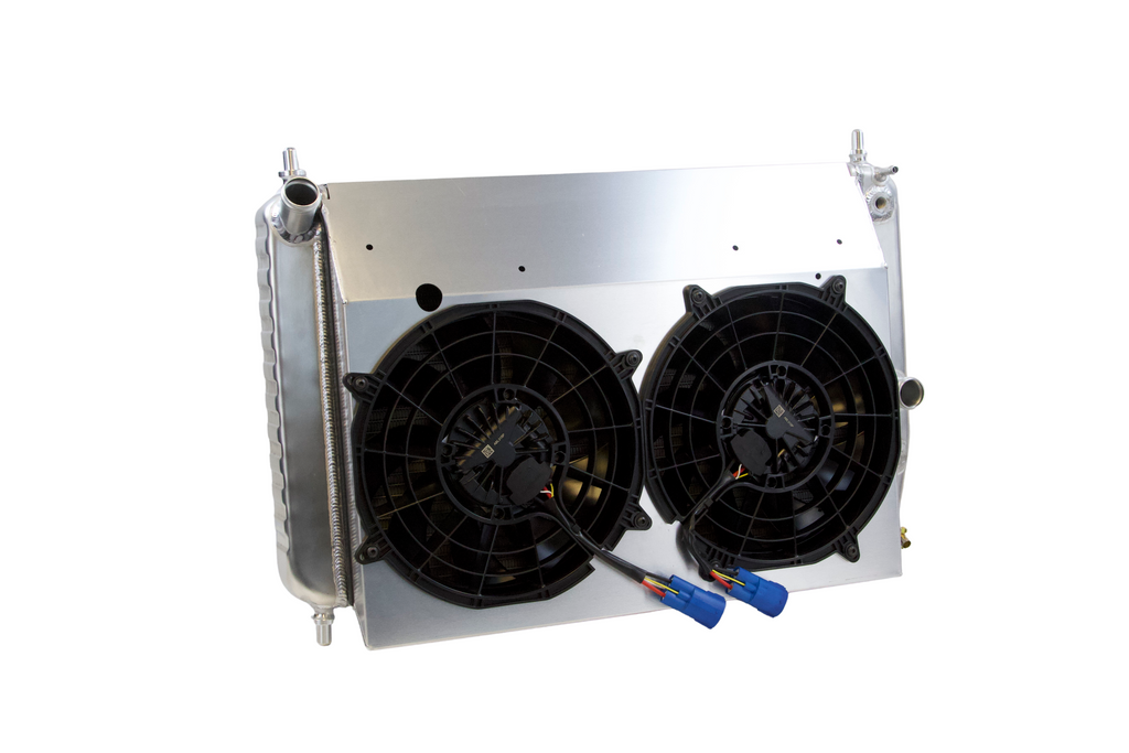 C6 Corvette with Dual 11" Brushless Fan Kit