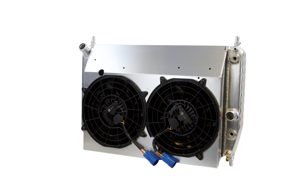 C6 Corvette with Dual 11" Brushless Fan Kit