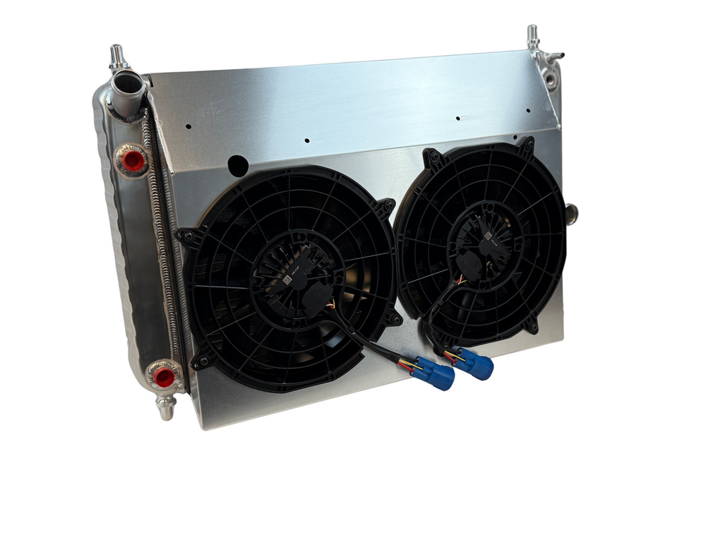 C6 Corvette with Dual 11" Brushless Fan Kit