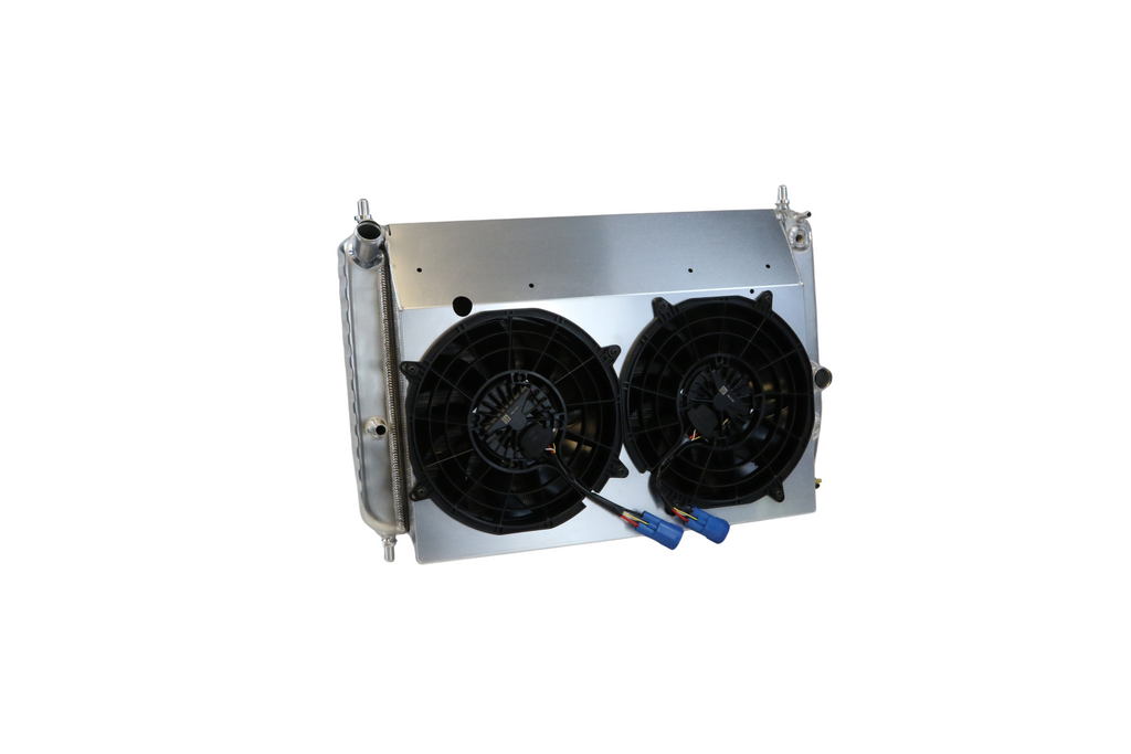 C6 Corvette with Dual 11" Brushless Fan Kit