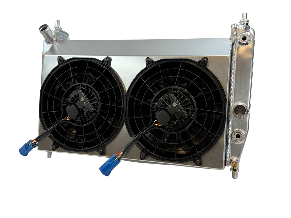 C6 Corvette with Dual 11" Brushless Fan Kit