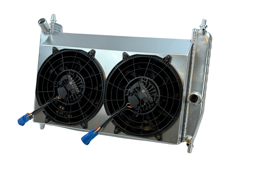 C6 Corvette with Dual 11" Brushless Fan Kit