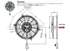 Dual 11" Brushless Fan Kit
