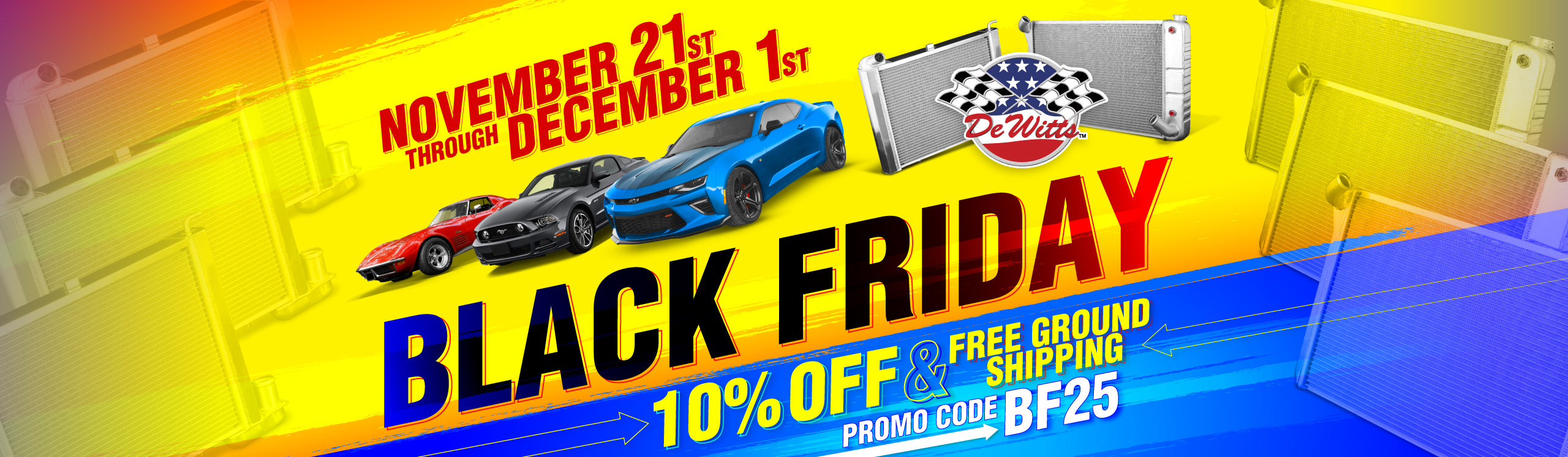 DeWitts™ Direct Fit® Aluminum Radiators