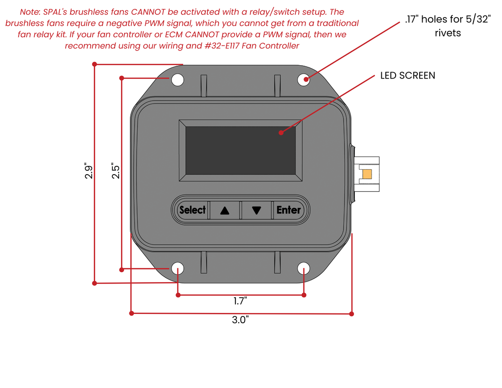 DeWitts Digital Fan Controller
