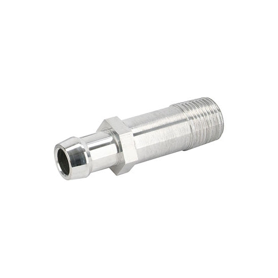 Long Heater Hose Fitting, 5/8 Inch Hose, Polished Aluminum – DeWitts™  Direct Fit® Aluminum Radiators