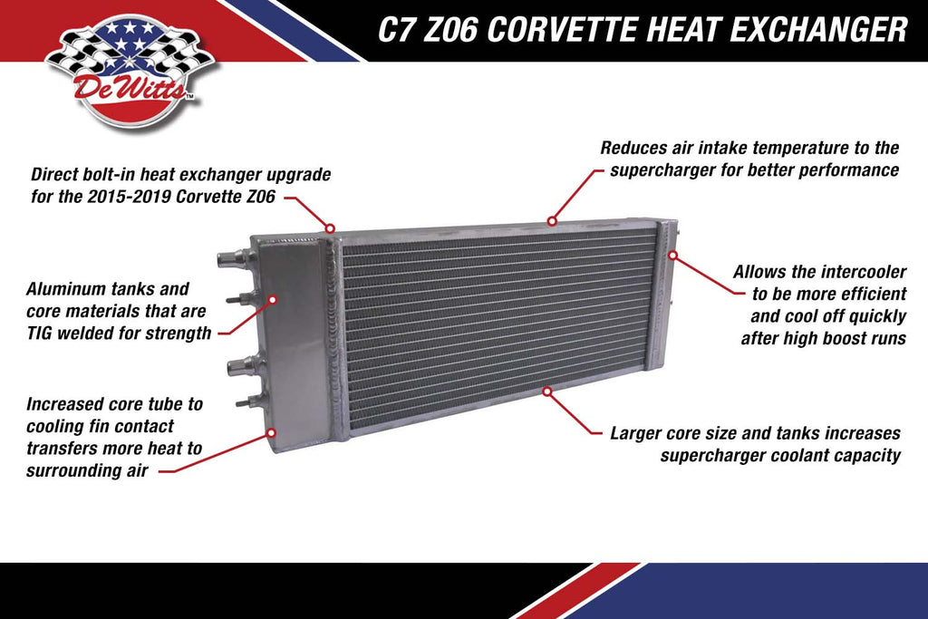 C7 Z06 Corvette Heat Exchanger