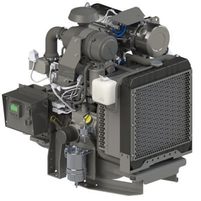 Generator cooling system assembly